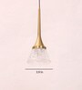 Elowen Brass Aluminium LED Ceiling Lights