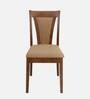 Jewel Solid Wood Dining Chair In Walnut Colour Set Of 2