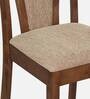 Jewel Solid Wood Dining Chair In Walnut Colour Set Of 2