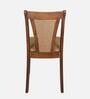 Jewel Solid Wood Dining Chair In Walnut Colour Set Of 2