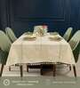 Jhaalar Embroidered Cotton Table cover ( 6 Seater  )