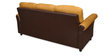 Jithiya 3 Seater Sofa in Caramel & Brown Colour