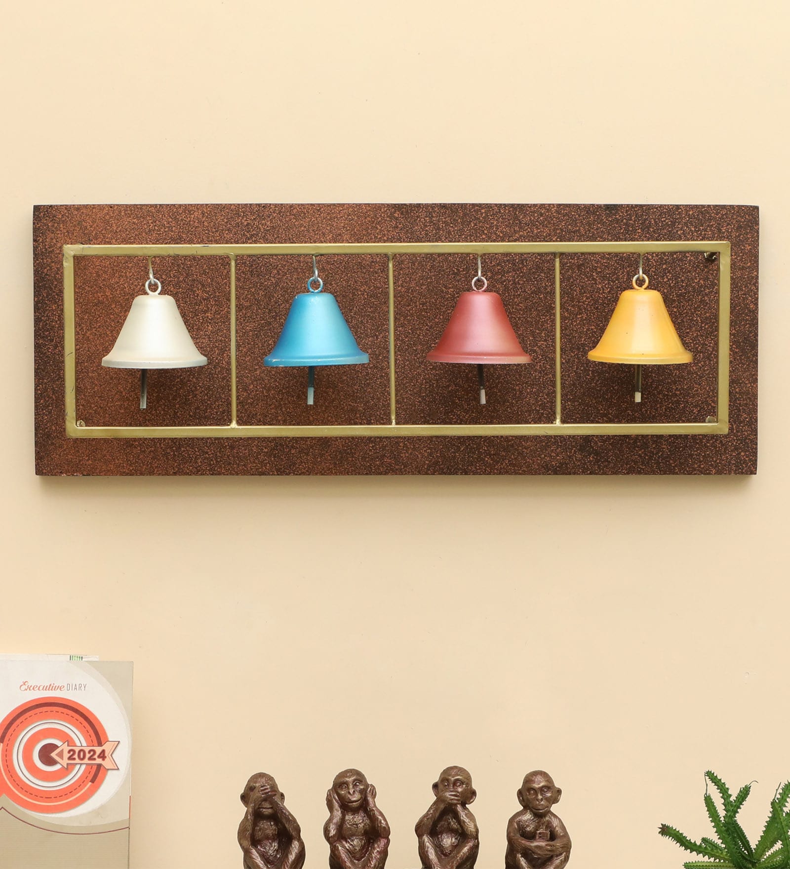 Jiya Bell Panel Wall Decor