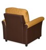 Jithiya 1 Seater sofa in Caramel & Brown Colour
