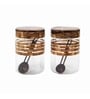 Jimit Unbreakable Woodline Storage Container 2500Ml