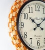 Jivan Multicolour MDF Wall Clock