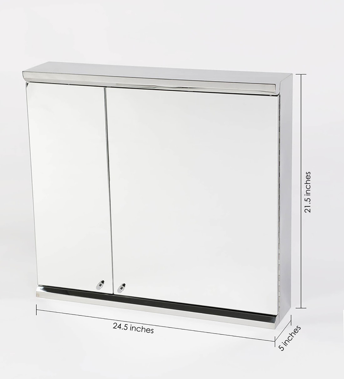 Buy Stainless Steel Silver 7 Compartment Bathroom (L 24, W 5