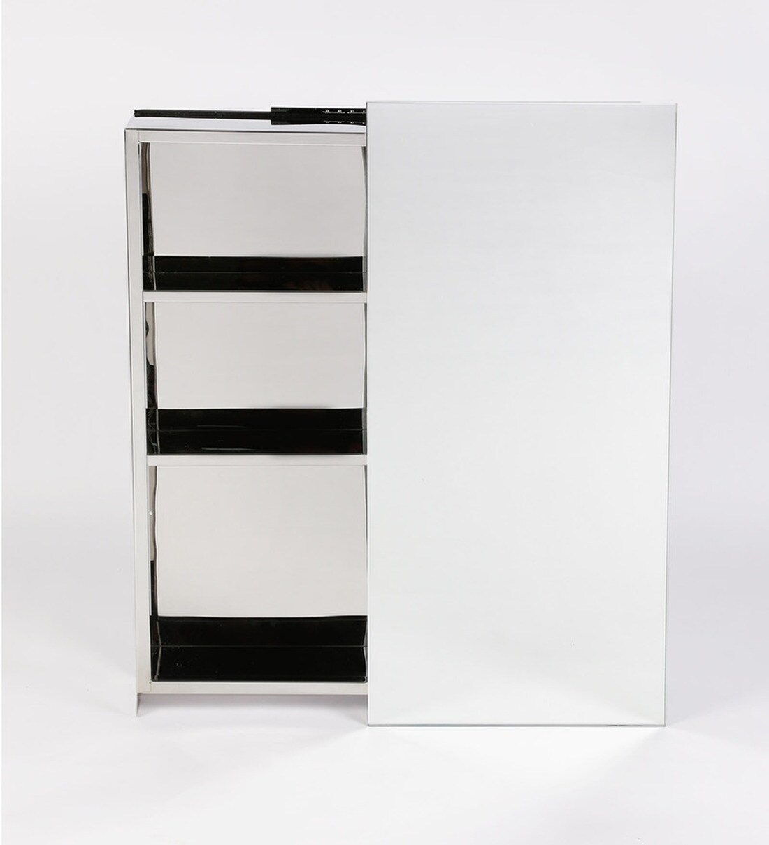 Buy Stainless Steel Silver 3 Compartment Bathroom (L 9, W 5