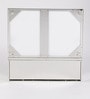 Lavinia Stainless Steel Bathroom Shelf With Mirror