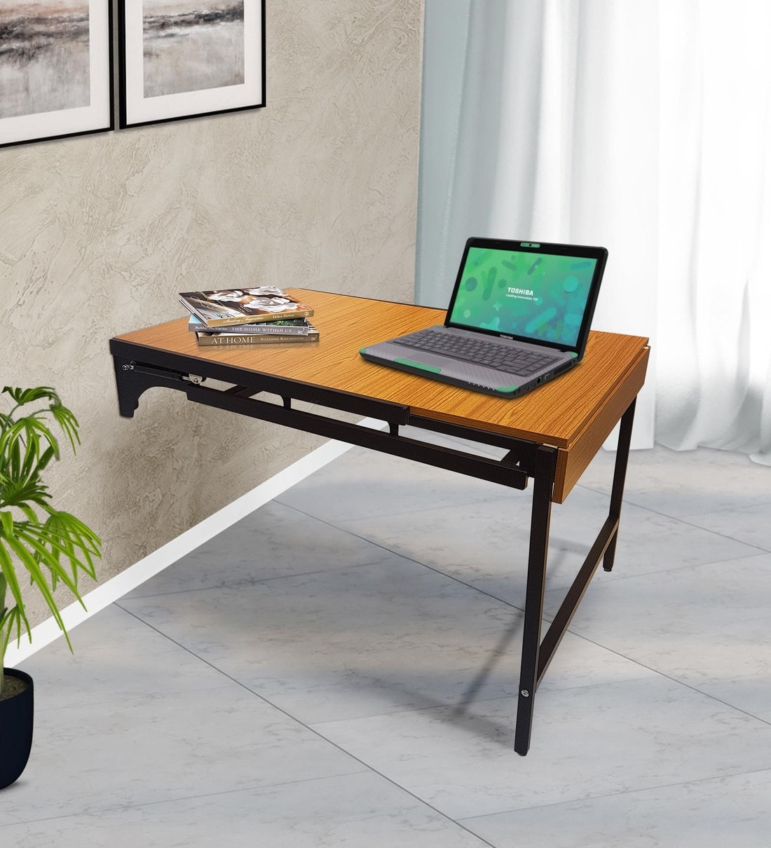 Buy Joyce Foldable Wall Mounted Study Table by Advent International