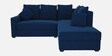 Jordan Fabric LHS Sectional Sofa in Blue Colour