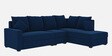Jordan Fabric LHS Sectional Sofa in Blue Colour