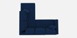 Jordan Fabric LHS Sectional Sofa in Blue Colour