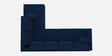 Jordan Fabric LHS Sectional Sofa in Blue Colour