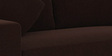 Jordan Fabric LHS Sectional Sofa in Brown Colour