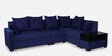 Jordan Fabric RHS Sectional Sofa in Navy Blue Colour with box