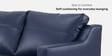 Jordana 2 Seater Sofa In Blue Colour With Matte Finish