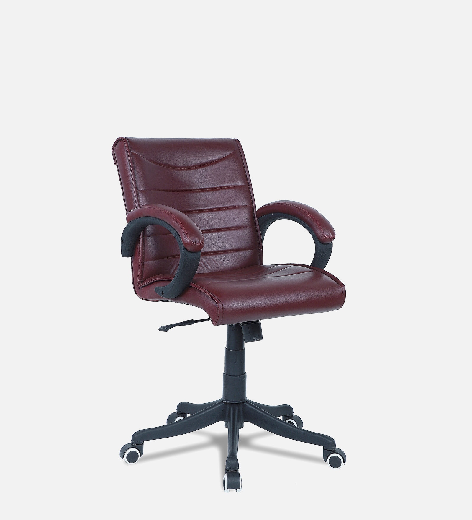 Jordon Mid Back Executive Chair Maroon Colour