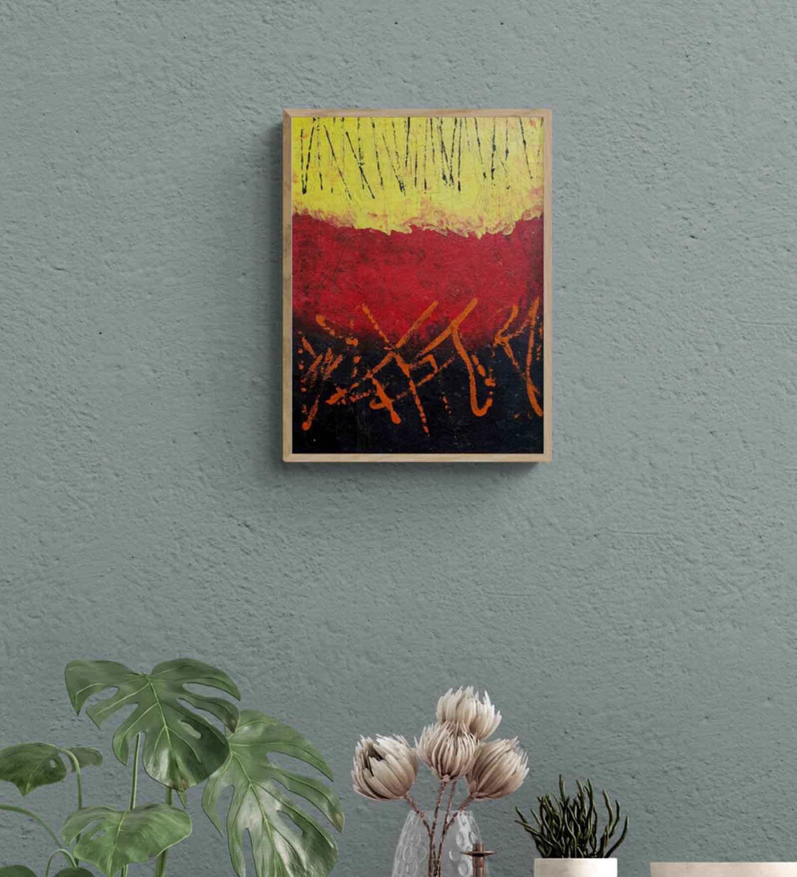 Journey Handmade Acrylic Paint On Canvas Unframed