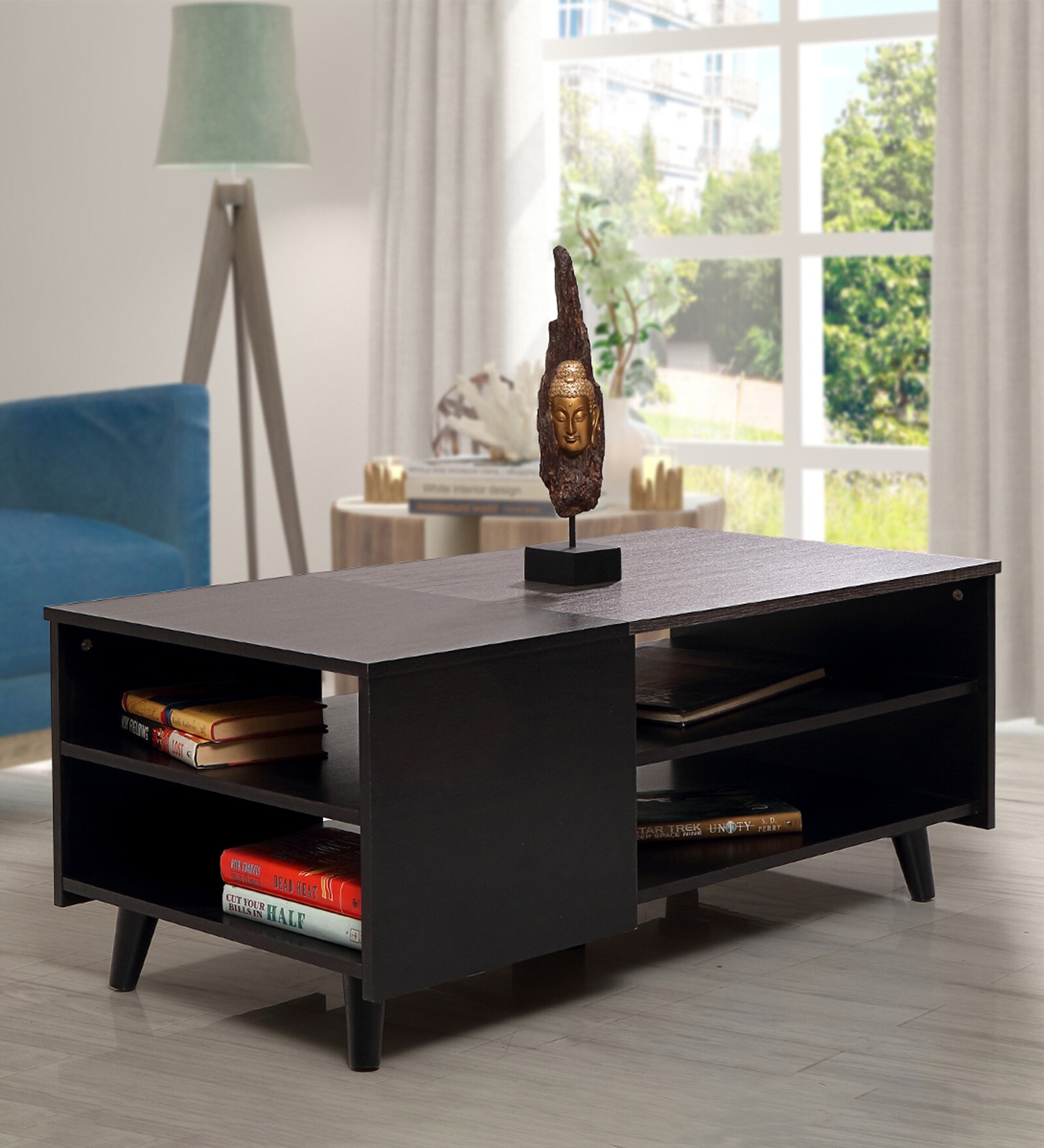 Jova Coffee Table in Brown Coour