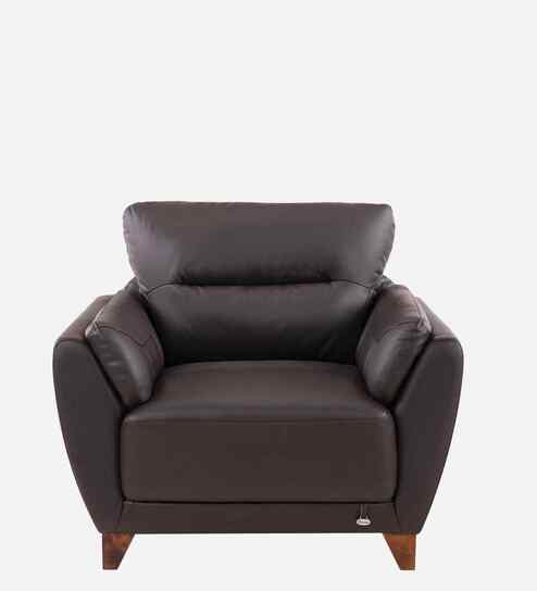 Johanna 1 Seater Sofas In Brown Finish