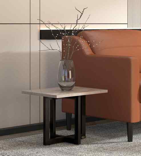 Jordana End Table In Beige Finish