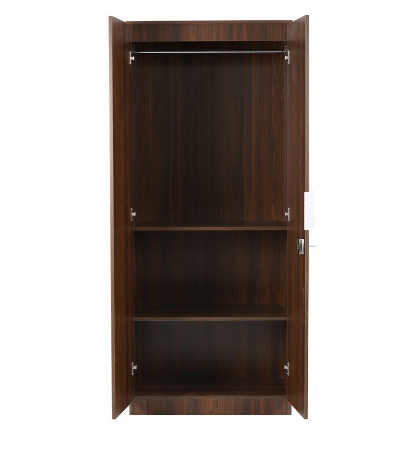 Buy Joyce 2 Door Wardrobe in Walnut Finish by @home Online - 2 Door ...