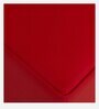 Joan Leatherette Pouffe in Red Colour