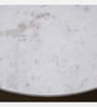 Joanna Marble Coffee Table In White & Gold Color
