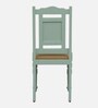 Joaquin Mango Wood 6 Seater Dining Set In Canary Green Finish