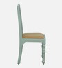 Joaquin Mango Wood 6 Seater Dining Set In Canary Green Finish