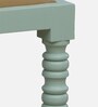 Joaquin Mango Wood 6 Seater Dining Set In Canary Green Finish