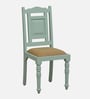 Joaquin Mango Wood 6 Seater Dining Set In Canary Green Finish