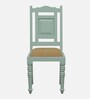 Joaquin Mango Wood 6 Seater Dining Set In Canary Green Finish