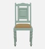 Joaquin Mango Wood 6 Seater Dining Set In Canary Green Finish With Bench