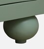 Joaquin Mango Wood Cabinet In Canary Green Finish