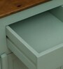 Joaquin Mango Wood Cabinet In Canary Green Finish