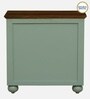 Joaquin Mango Wood Cabinet In Canary Green Finish