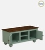 Joaquin Mango Wood TV Unit In Canary Green Finish