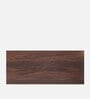 Joben Queen Size Bed In Walnut Melamine Finish With Box Storage