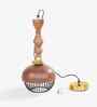 Jodha Gold Hanging Lamp Tall