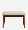 Jodhpur Fabric Seating Stool in Srilanka Ivory Colour