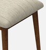 Jodhpur Fabric Seating Stool in Srilanka Ivory Colour
