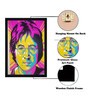 John Lennon Wooden Framed Art Print