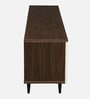 Jona Tv Console In White And Dark Walnut Colour