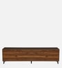 Jona Tv Console In White And Dark Walnut Colour