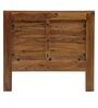 Deux Solid Wood Single Bed In Dual Tone Finish