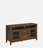 Jonas TV Console for TVs in Classic Walnut Finish for TVs up to 50"