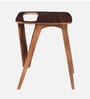 Jones Mango Wood End Table With Magazine Rack In Tubbaq Finish