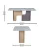 Jora 6 Seater MarbleTop Dining Table